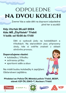 Odpoledne na dvou kolech 26.9.2024